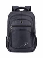 Mochila Masculina Minimalista Preta Grande Capacidade Para Notebook E Viagem 2561
