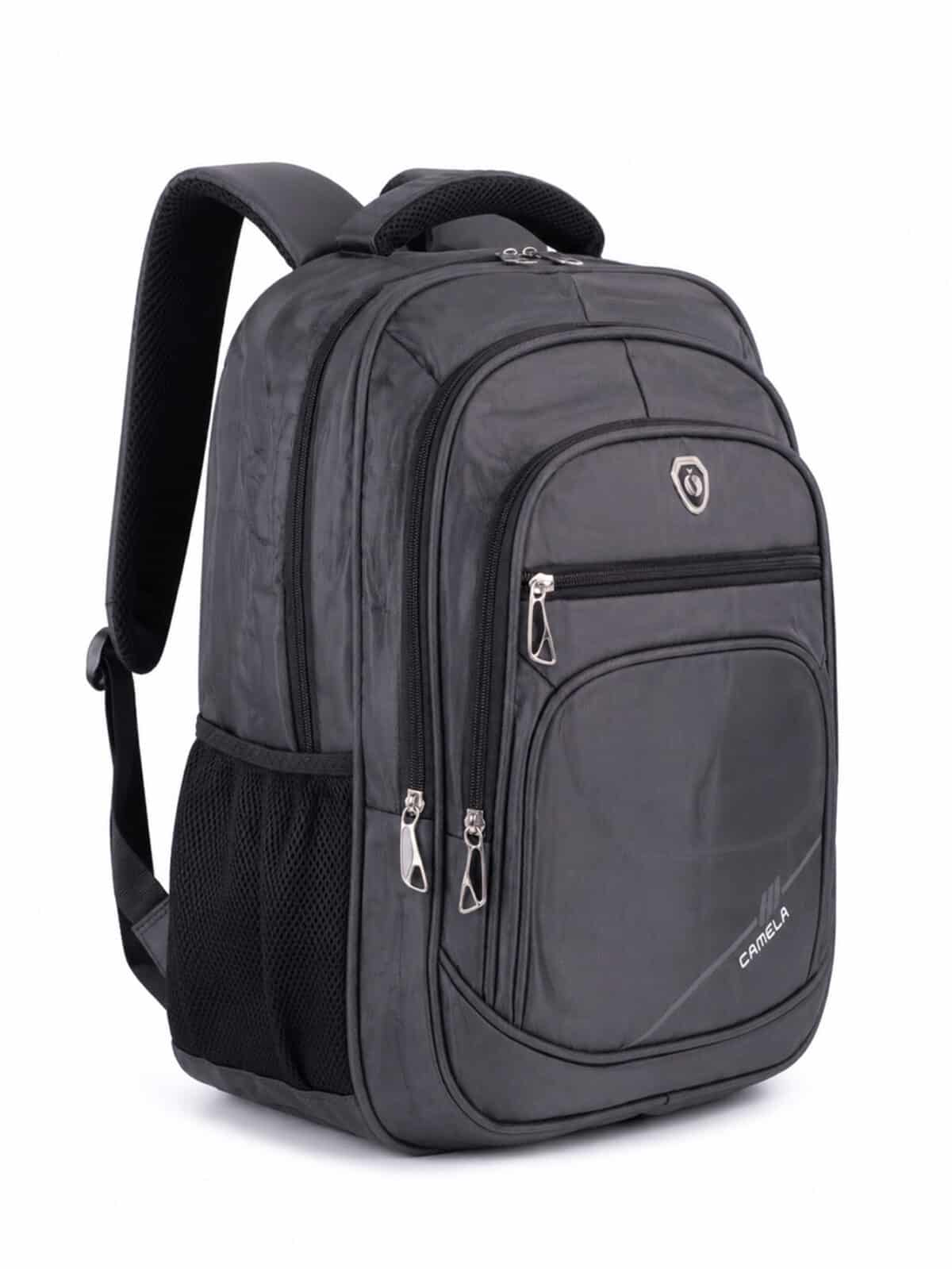 Mochila Masculina Minimalista Preta Grande Capacidade Para Notebook E Viagem 2561 - Imagem 2