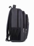 Mochila Masculina Minimalista Preta Grande Capacidade Para Notebook E Viagem 2561 - Imagem 3