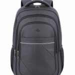 Mochila Masculina Minimalista Preta Grande Capacidade Para Notebook E Viagem 2562