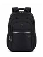 Mochila Masculina Minimalista Preta Grande Capacidade Para Notebook E Viagem 2562 - Imagem 2