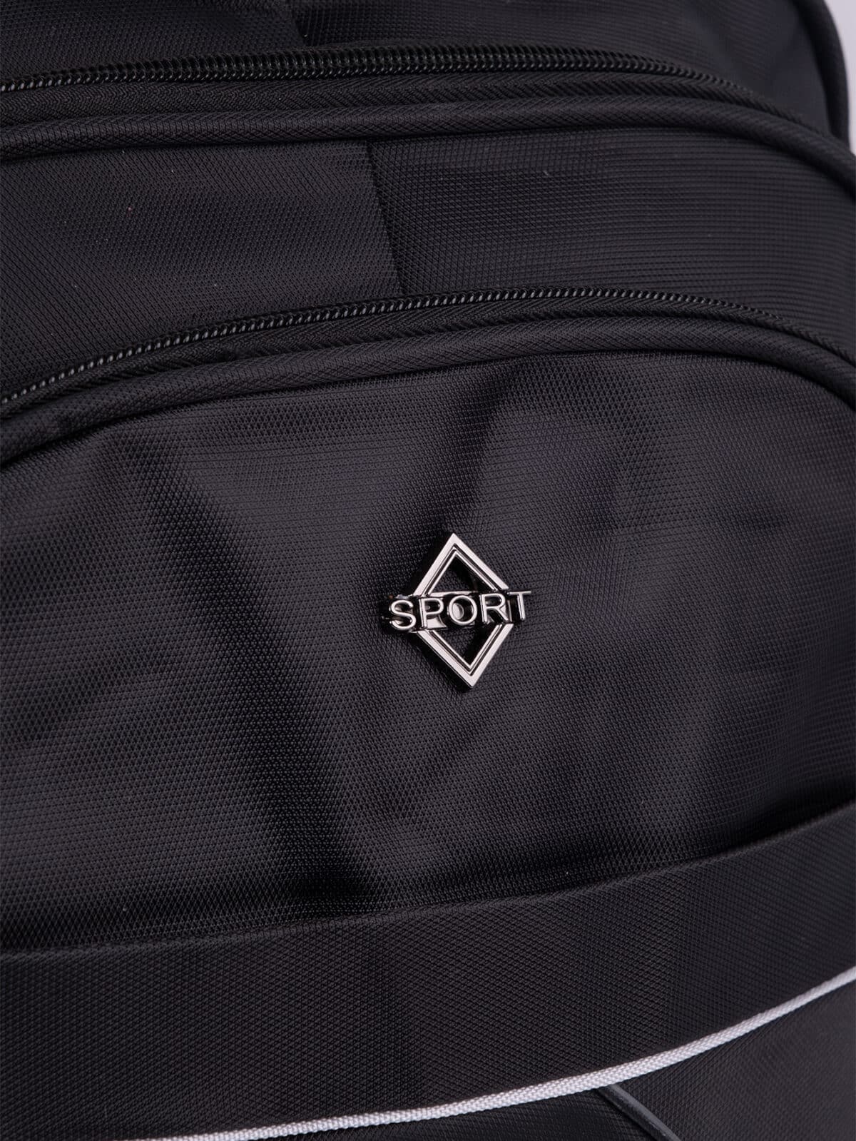 Mochila Masculina Minimalista Preta Grande Capacidade Para Notebook E Viagem 2562 - Imagem 8