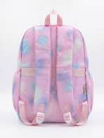 Mochila De Costas Aesthetic Tie Dye Soft Girl Grande Abertura 180º Com Múltiplas Divisórias - Imagem 3