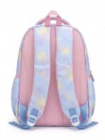 Mochila De Costas Kawaii Soft Girl Estampa Tie Dye Pastel Multi Bolsos Grande Capacidade - Imagem 3