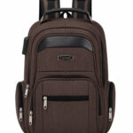 Mochila Masculina Notebook Reforçada Anti-furto Com Cadeado E Entrada USB Grande Trabalho Viagem C-11