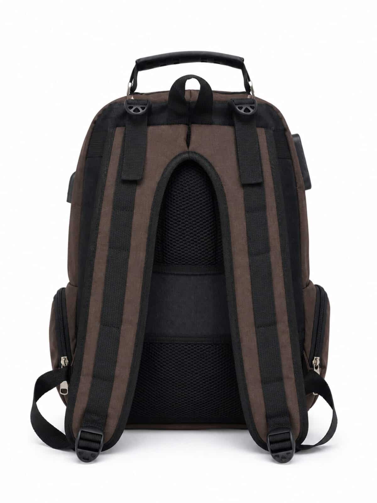 Mochila Masculina Notebook Reforçada Anti-furto Com Cadeado E Entrada USB Grande Trabalho Viagem C-11 - Imagem 6