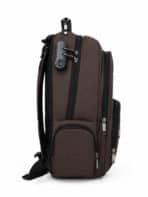 Mochila Masculina Notebook Reforçada Anti-furto Com Cadeado E Entrada USB Grande Trabalho Viagem C-11 - Imagem 5
