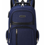 Mochila Masculina Notebook Reforçada Anti-furto Com Cadeado E Entrada USB Grande Trabalho Viagem C-12
