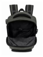 Mochila Notebook Reforçada Executiva Couro Sintético Premium Anti-furto Com Cadeado E USB C-13 - Imagem 8