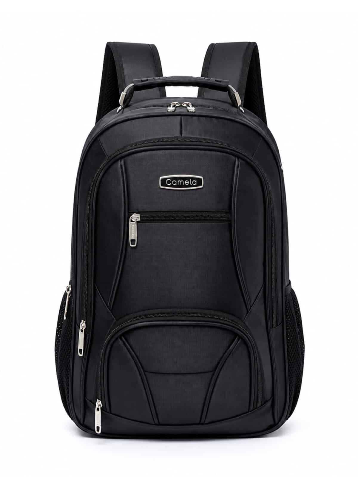 Mochila Notebook Reforçada Impermeável Nylon Masculina Feminina Escolar Trabalho Viagem Grande C-15 - Imagem 2