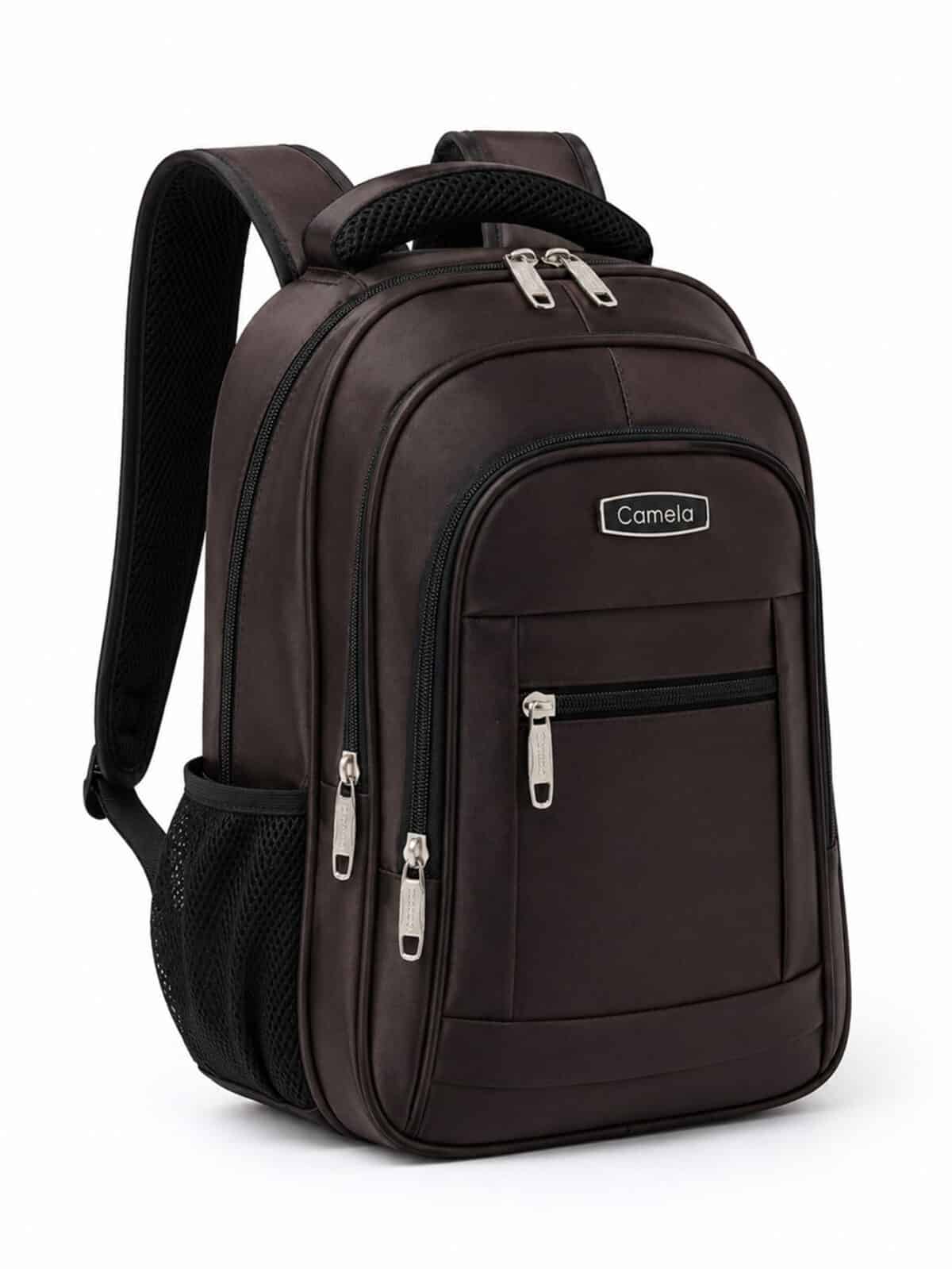 Mochila Masculina Notebook Impermeável Reforçada Compacta Slim Trabalho Escola C-17 - Imagem 3