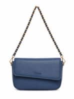 Bolsa Feminina Transversal Tiracolo Luxo Elegante Alça Corrente Moda Blogueira