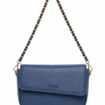 Bolsa Feminina Transversal Tiracolo Luxo Elegante Alça Corrente Moda Blogueira