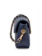 Bolsa Feminina Transversal Tiracolo Luxo Elegante Alça Corrente Moda Blogueira - Imagem 5