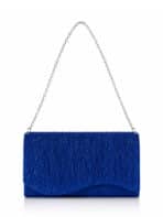 Bolsa Feminina Clutch De Festa Com Brilho Elegante Luxo Alça Corrente Removível C600-16