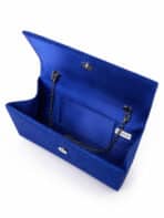 Bolsa Feminina Clutch De Festa Com Brilho Elegante Luxo Alça Corrente Removível C600-16 - Imagem 6