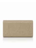 Bolsa Feminina Clutch De Festa Com Brilho Elegante Luxo Alça Corrente Removível C600-17 - Imagem 4