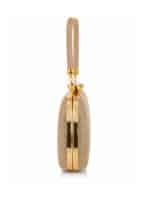 Bolsa Feminina Clutch Luxo Festa Casamento Madrinha Strass Brilho Frente e Verso - Imagem 4