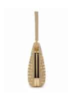 Bolsa Feminina Clutch Luxo Festa Casamento Madrinha Cristais Brilho Frente E Verso C600-26 - Imagem 5