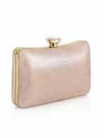 Bolsa Feminina Clutch Festa Luxo Brilhante Casamento Formatura Madrinha Com Alça Corrente - Imagem 3