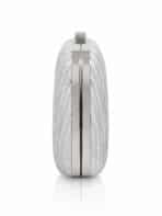 Bolsa Feminina Clutch Festa Brilho Casamento Formatura Luxo Elegante Alça Corrente Removível - Imagem 4