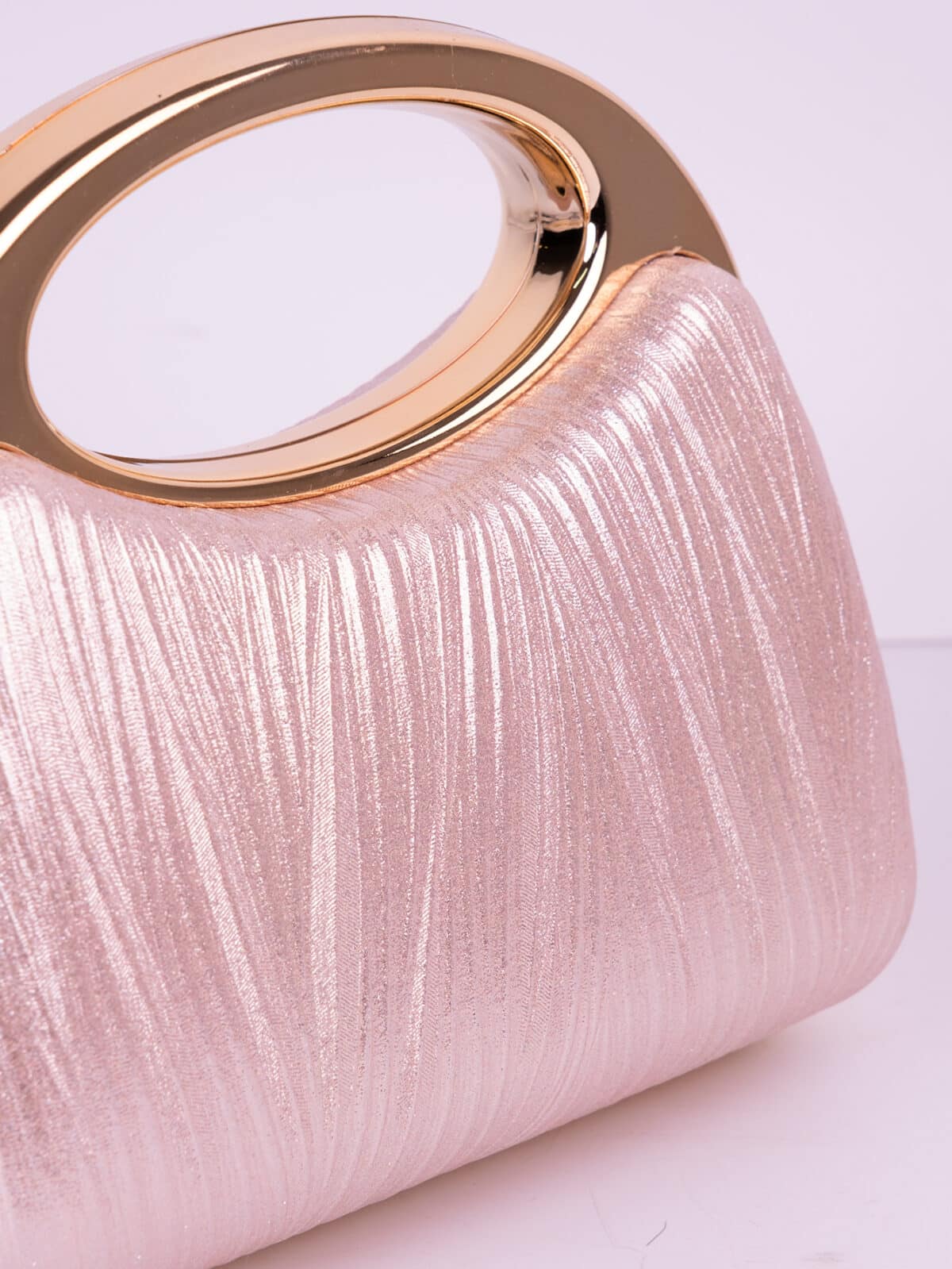 Clutch Bolsa de Festa Luxo Madrinha Casamento Formatura com Alça Rígida de Metal - Imagem 7