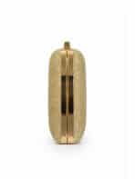 Bolsa Feminina Clutch Festa Luxo Brilho Casamento Formatura Madrinha Alça Corrente - Imagem 4