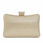 Bolsa Feminina Clutch De Festa Luxo Com Strass Casamento Madrinha Brilho Elegante