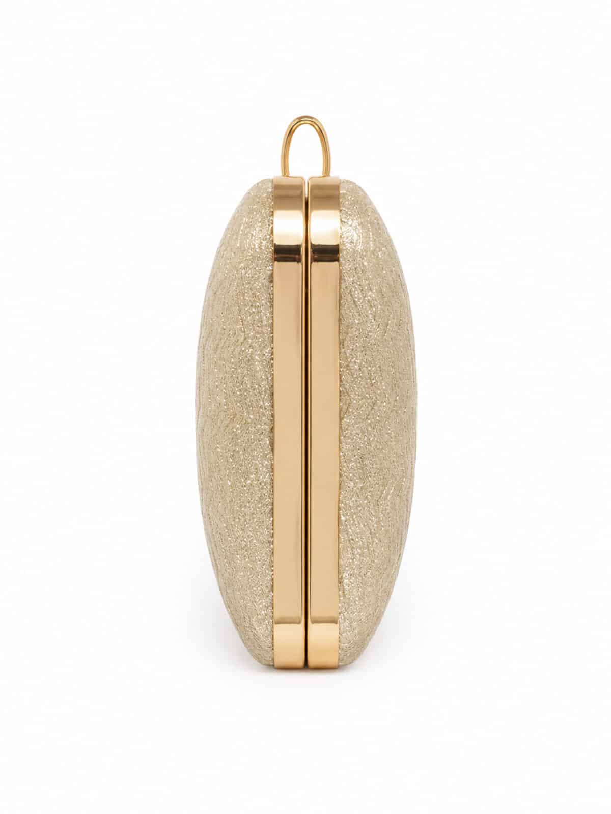 Bolsa Feminina Clutch De Festa Luxo Com Strass Casamento Madrinha Brilho Elegante - Imagem 5