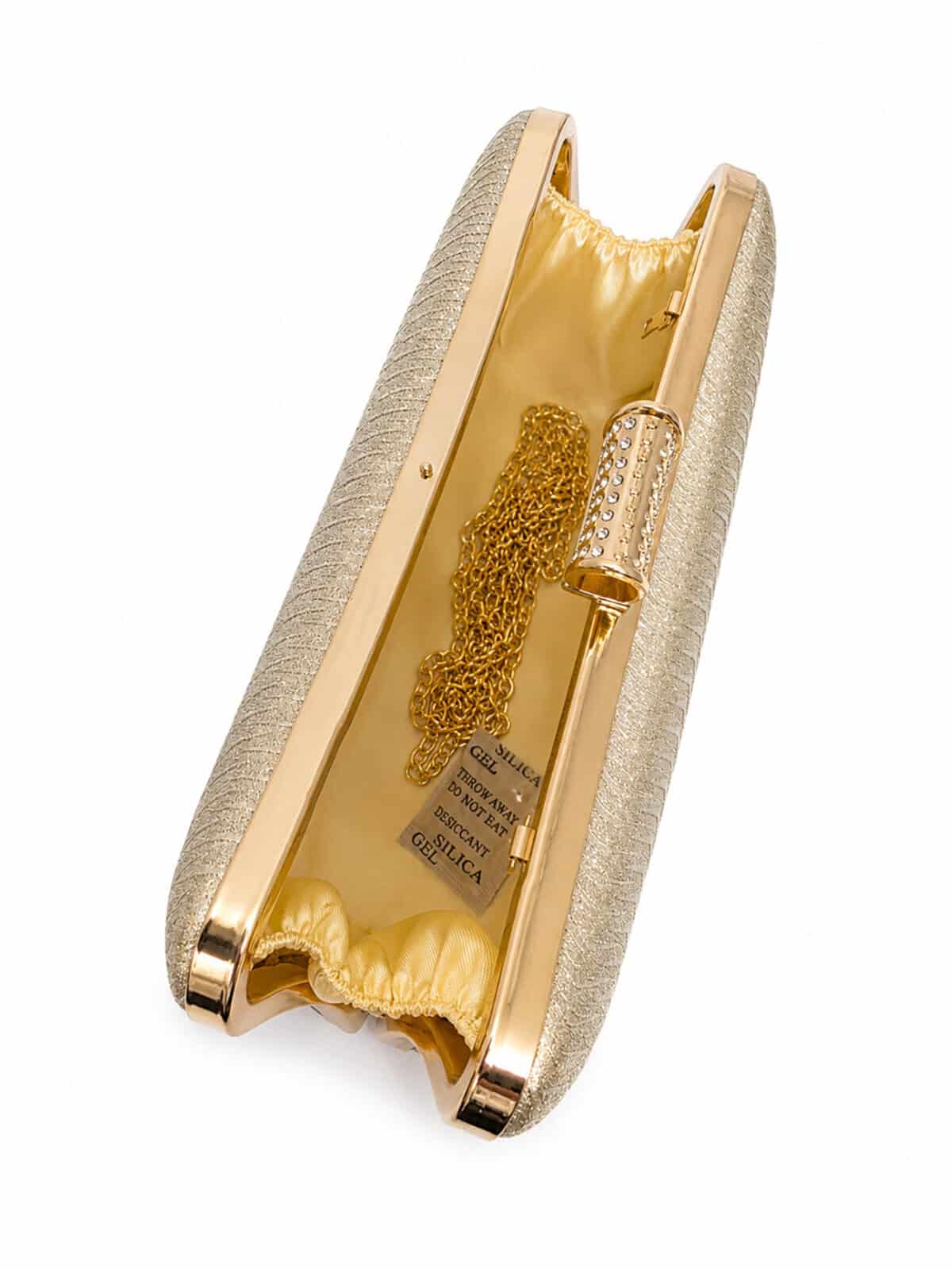 Bolsa Feminina Clutch De Festa Luxo Com Strass Casamento Madrinha Brilho Elegante - Imagem 7
