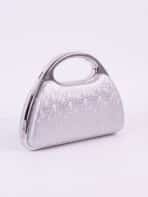 Clutch Bolsa de Festa Madrinha Casamento Formatura Luxo Rígida com Alça Fixa e Corrente - Imagem 6